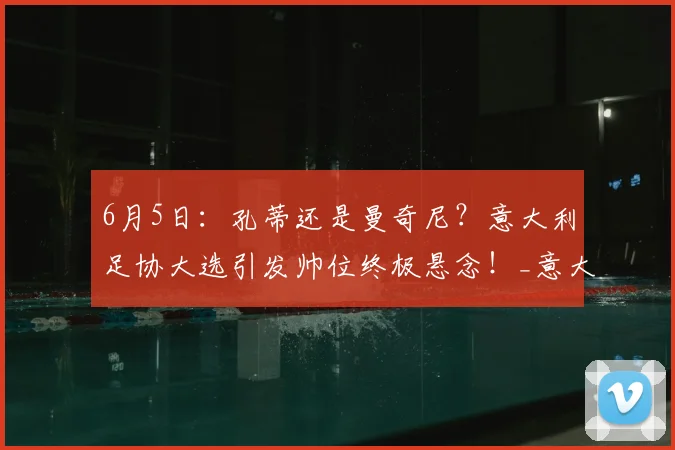 6月5日：孔蒂还是曼奇尼？意大利足协大选引发帅位终极悬念！_意大利国家队_乔瓦尼·马拉戈_欧冠